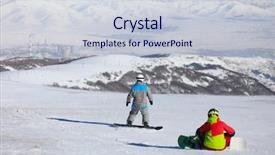  Presentation with armenia - Amazing slide deck having armenia - two snowboarders are on mountain backdrop and a lemonade colored foreground