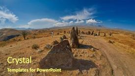  Presentation with prehistoric - Presentation having armenia also known as armenian background and a tawny brown colored foreground