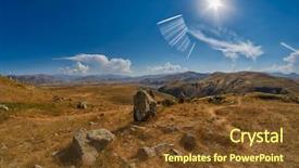  Presentation with prehistoric - Slides having armenia also known as armenian background and a tawny brown colored foreground