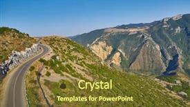  Presentation with armenia - Slides enhanced with armenia longest aerial tramwa background and a  colored foreground