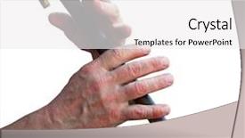  Presentation with musical instrument - Presentation with armenian musical instrument pipe duduk background and a white colored foreground