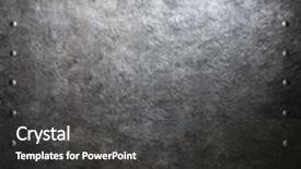  Presentation with armor - Beautiful slides featuring armor - old metal plate with rivets backdrop and a dark gray colored foreground