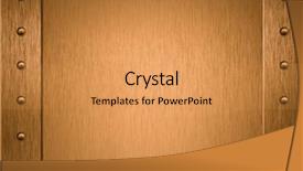  Presentation with copper - Cool new slides with armored plates - copper or bronze frame backdrop and a yellow colored foreground