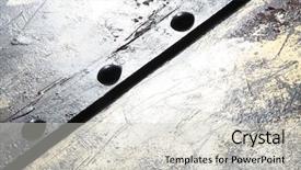  Presentation with vessels rivets - Colorful theme enhanced with armored plates - metal rivets background backdrop and a light gray colored foreground