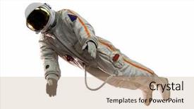  Presentation with russian - PPT theme enhanced with armored vehicle - old russian astronaut suit isolated background and a  colored foreground