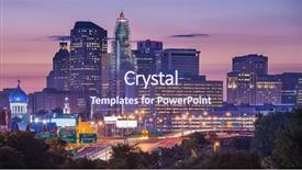  Presentation with pittsburgh pennsylvania usa city skyline - Slide deck with armory - hartford connecticut usa downtown skyline background and a violet colored foreground