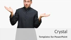  Presentation with palm sunday christian catholic - Audience pleasing presentation theme consisting of arms and hands raised doubt backdrop and a  colored foreground