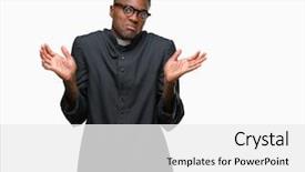  Presentation with african american families - Theme having arms and hands raised doubt background and a  colored foreground