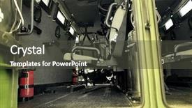  Presentation with military medicine - Colorful PPT layouts enhanced with army medicine - view of open military medical backdrop and a dark gray colored foreground