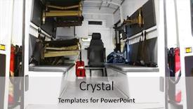  Presentation with military medicine - Cool new presentation theme with army medicine - view of open military medical backdrop and a light gray colored foreground