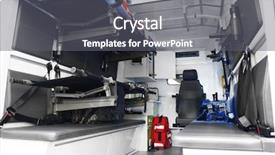  Presentation with military medicine - PPT layouts consisting of army medicine - view of open military medical background and a gray colored foreground