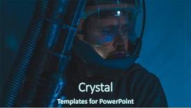  Presentation with led lights - Colorful slides enhanced with army scene - galaxy space man with led backdrop and a wine colored foreground