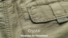  Presentation with army - Amazing PPT theme having army short backdrop and a gray colored foreground