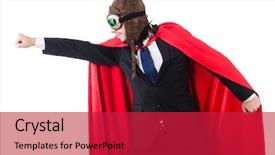  Presentation with red and white abstract - Cool new PPT layouts with army strong - man in red cover isolated backdrop and a red colored foreground