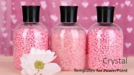  Presentation with minerals - Audience pleasing PPT layouts consisting of business woman with outstretched hands backdrop and a light gray colored foreground