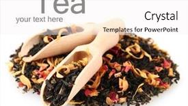  Presentation with dry fruits - Presentation design enhanced with petals isolated on white background and a white colored foreground