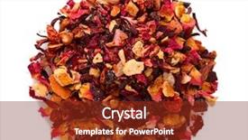  Presentation with dry fruits - Audience pleasing presentation consisting of aromatic dry tea with fruits backdrop and a tawny brown colored foreground