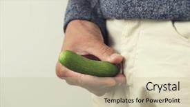  Presentation with close up of young girls - PPT theme consisting of arousal - closeup of a young man background and a soft green colored foreground