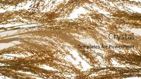  Presentation with millet - Slides enhanced with arrangement-of-ripe-millet-ears background and a coral colored foreground