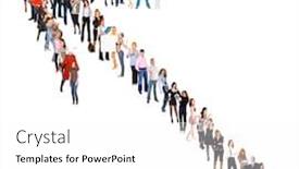  Presentation with culture - Amazing slide set having arrow-concept-office-culture backdrop and a white colored foreground