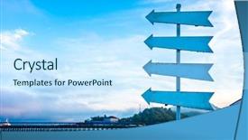  Presentation with china - Colorful presentation design enhanced with arrow in coastline of china backdrop and a sky blue colored foreground