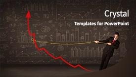  Presentation with red - Audience pleasing presentation consisting of arrow upright with a rope backdrop and a wine colored foreground