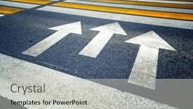  Presentation with columns ancient roman road city - PPT layouts featuring arrows-and-crosswalk and a light gray colored foreground