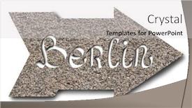  Presentation with arrows - Colorful PPT layouts enhanced with arrows-for-indicating-direction backdrop and a light gray colored foreground