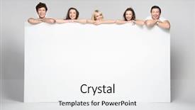  Presentation with empty - PPT theme consisting of arrows pointing - five head over empty board background and a white colored foreground