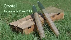  Presentation with ukraine - PPT layouts featuring arsenal - german artillery munition the ww2 background and a tawny brown colored foreground