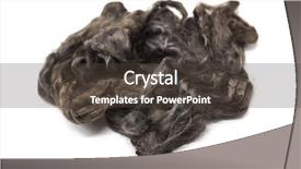  Presentation with wool - Cool new presentation theme with arsenic gray piece of australian backdrop and a dark gray colored foreground