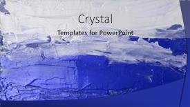  Presentation with watercolor color - Presentation theme consisting of art-abstract-acrylic-and-watercolor background and a lemonade colored foreground