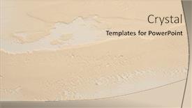  Presentation with abstract art oil painting - PPT theme consisting of art-acrylic-and-oil-smear background and a lemonade colored foreground