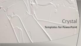  Presentation with abstract art - PPT theme having art-acrylic-empty-smear-blot background and a  colored foreground