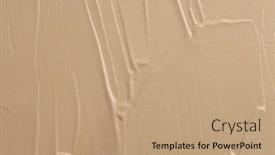  Presentation with abstract art oil painting - Slides enhanced with art-acrylic-oil-empty-smear background and a coral colored foreground