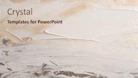  Presentation with abstract art oil painting - Presentation with art-acrylic-oil-empty-smear background and a lemonade colored foreground