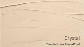  Presentation with abstract art - Presentation with art-acrylic-smear-blot-brushstroke background and a lemonade colored foreground