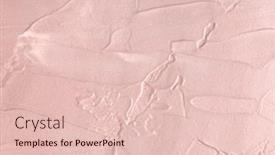  Presentation with abstract art - Slide set featuring art-acrylic-smear-blot-brushstroke background and a lemonade colored foreground