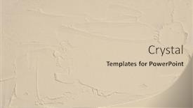  Presentation with abstract art - Slide deck enhanced with art-acrylic-smear-blot-brushstroke background and a lemonade colored foreground