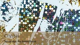  Presentation with silver - Slides featuring art-background-with-silver-color background and a coral colored foreground