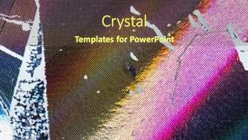  Presentation with silver - Presentation design consisting of art-background-with-silver-color background and a tawny brown colored foreground