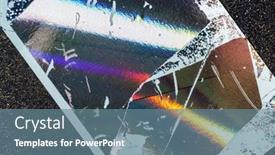  Presentation with silver - Slides having art-background-with-silver-color background and a seafoam green colored foreground