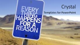  Presentation with well in the desert - Theme consisting of art consulting - every thing happens background and a light blue colored foreground