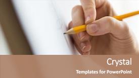  Presentation with creativity - Cool new PPT theme with art creativity and people concept backdrop and a  colored foreground