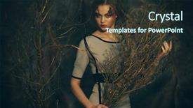  Presentation with romantic - Colorful presentation enhanced with art dress princess in mistery backdrop and a wine colored foreground