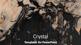  Presentation with abstract swirl - Slides having art-flow-pour-wave-ink background and a dark gray colored foreground