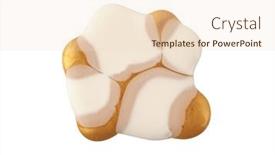  Presentation with watercolor color - Slide set with art-gold-glitter-and-white background and a lemonade colored foreground