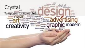  Presentation with design fashion - Audience pleasing theme consisting of art graphic design visual word backdrop and a  colored foreground