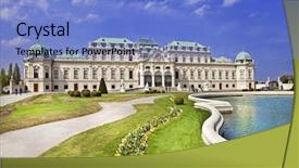  Presentation with view of kerak castle crusader - Amazing PPT theme having beautiful biracial asian caucasian teen girl stretching and exercising on beach backdrop and a light gray colored foreground