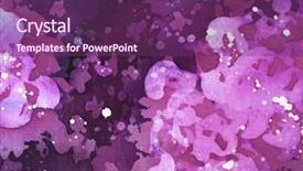  Presentation with batik - Colorful slide deck enhanced with art modern - abstract colorful texture batik backdrop and a violet colored foreground